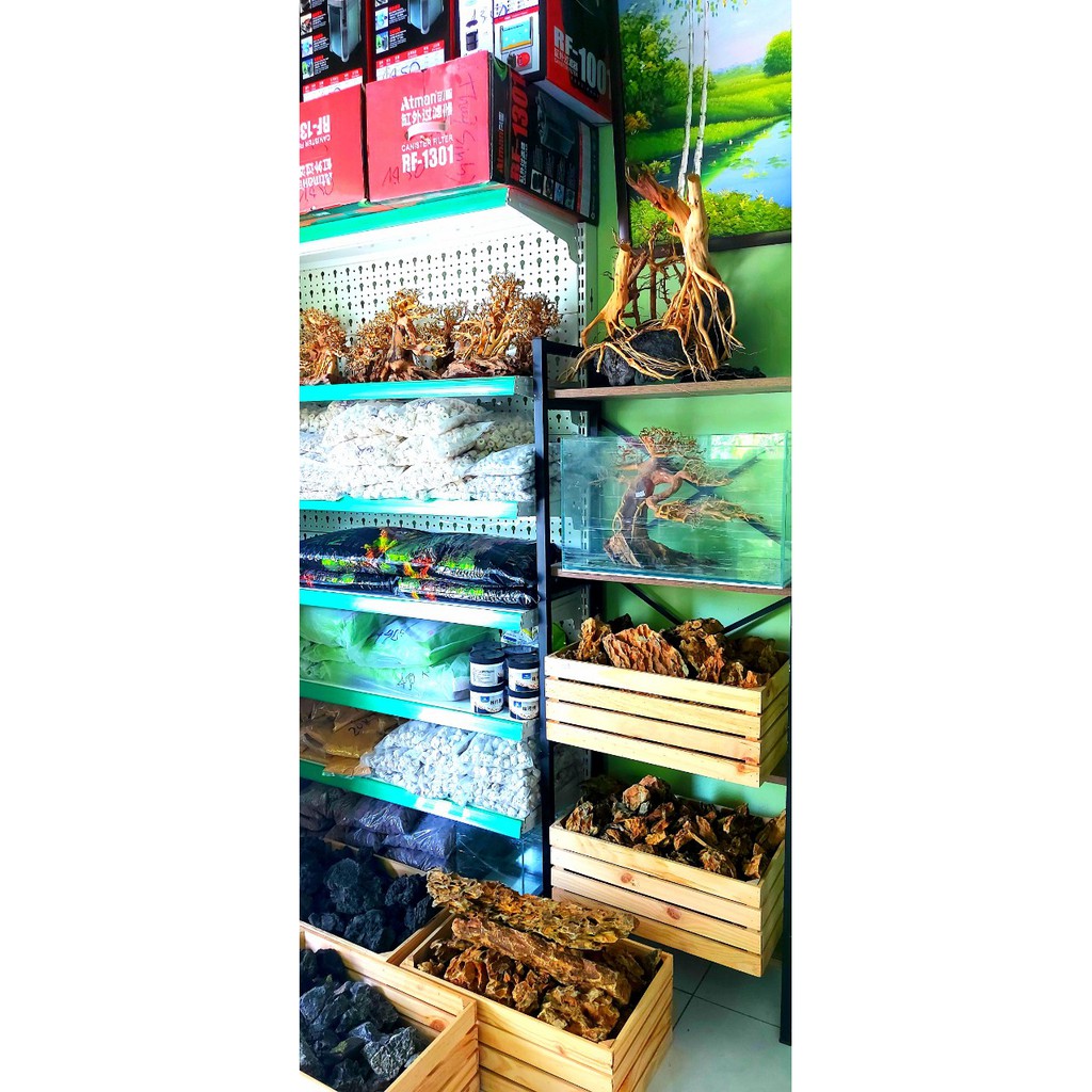 Đá Tiger - Đá Trang Trí Bể Thủy Sinh 1Kg