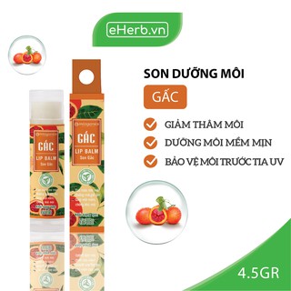 Mã 33FMCGSALE giảm 8% đơn 500K Son Dưỡng Môi Gấc Dưỡng Ẩm, Giảm Thâm Môi