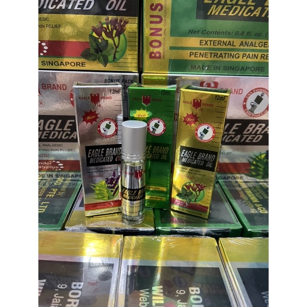 CHÍNH HÃNG- DẦU NƯỚC VÀNG HIỆU CON Ó - CHÍNH HÃNG 12ml