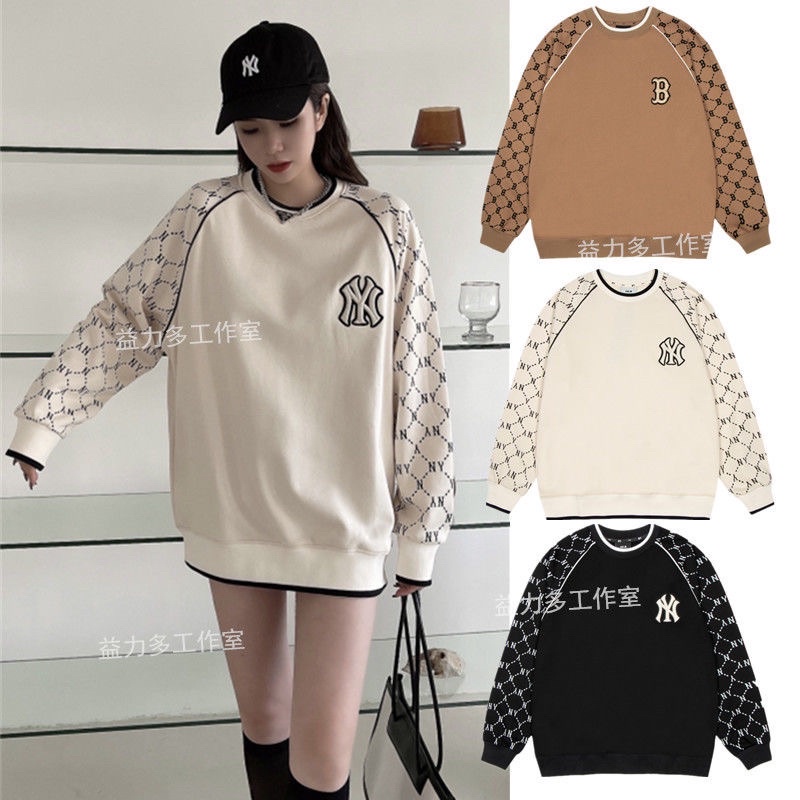 Áo MLB nâu oversize cực chất | BigBuy360 - bigbuy360.vn