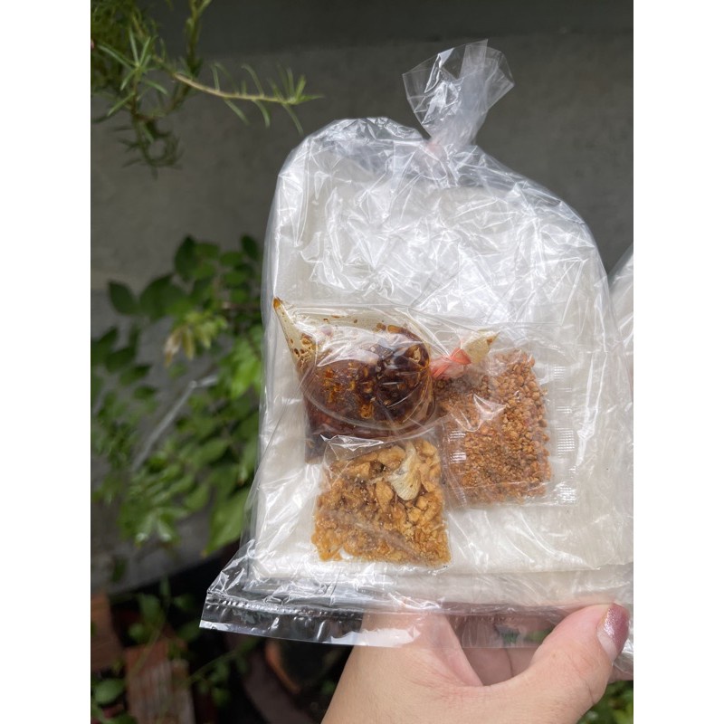 10 bịch Bánh tráng Muối Tây Ninh - Muối tôm, satế, Tỏi phi (Chính gốc Gò Dầu Tây Ninh)