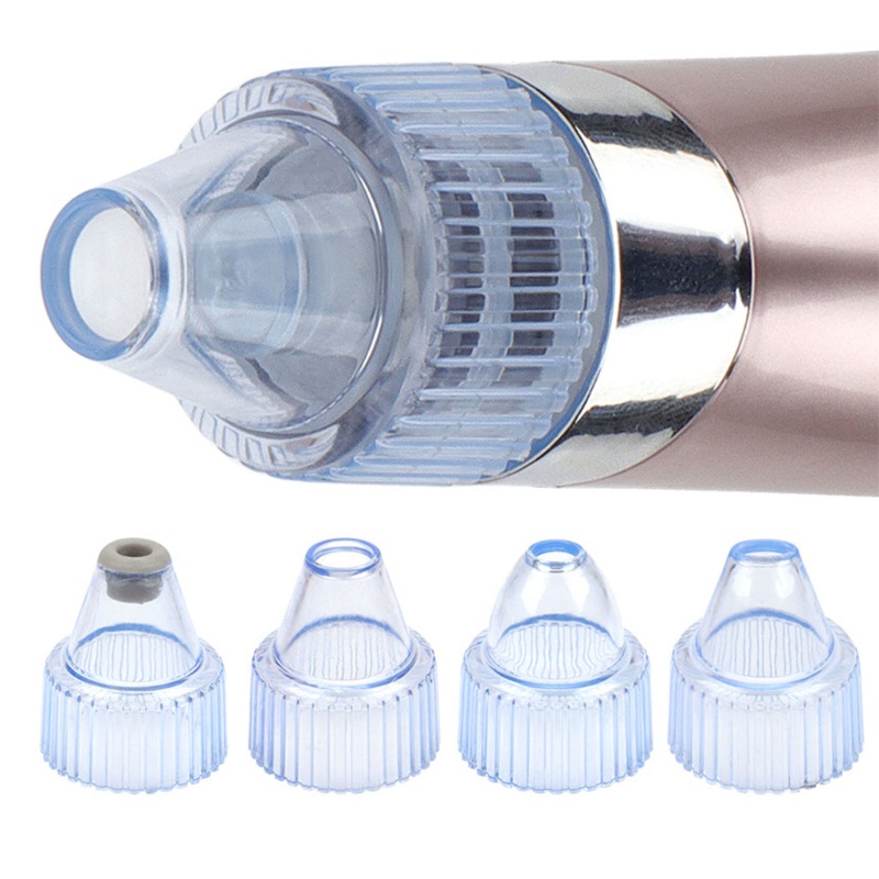 Máy Hút Mụn Đầu Đen Làm Sạch Lỗ Chân Lông YOUYO Kèm 5 Đầu Hút