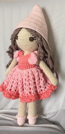 Búp bê len làm thủ công, size40cm