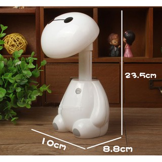 Đèn Led sạc nhân vật hoạt hình đèn học để bàn cổng sạc USB