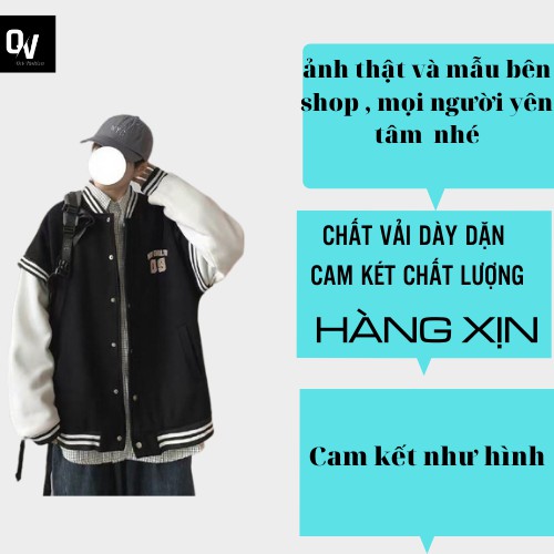 Áo bomber kay 09 nam nữ , hàng xịn,chất kaki bên trong lót bông dày dặn,kèm ảnh thật và video - Shop Q&amp;V