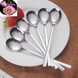 Set 10 cái muỗng / đũa / nĩa bằng thép không gỉ phong cách Hàn Quốc