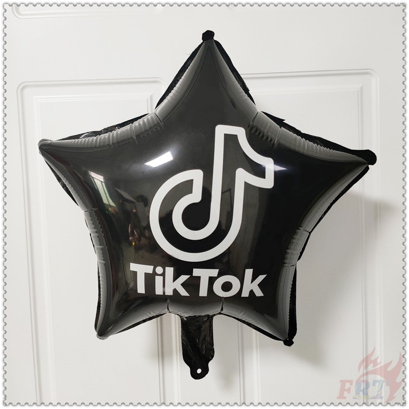 Bong bóng lá nhôm màu đen 18 inch dùng trang trí lễ hội / tiệc sinh nhật