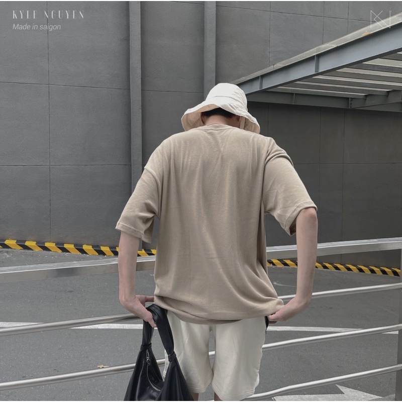 ÁO THUN COTTON_NÂU