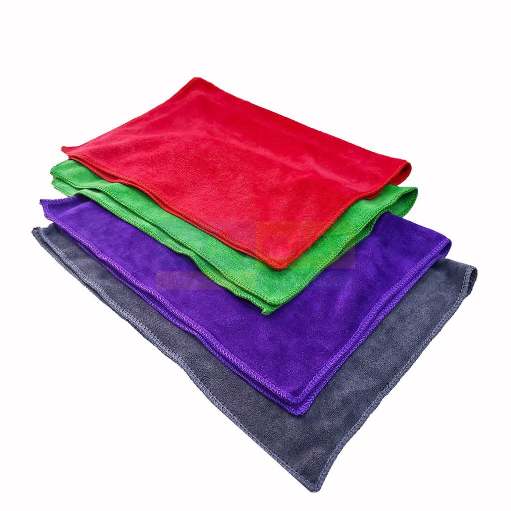 Khăn Lau Microfiber 40x60cm siêu mềm mịn