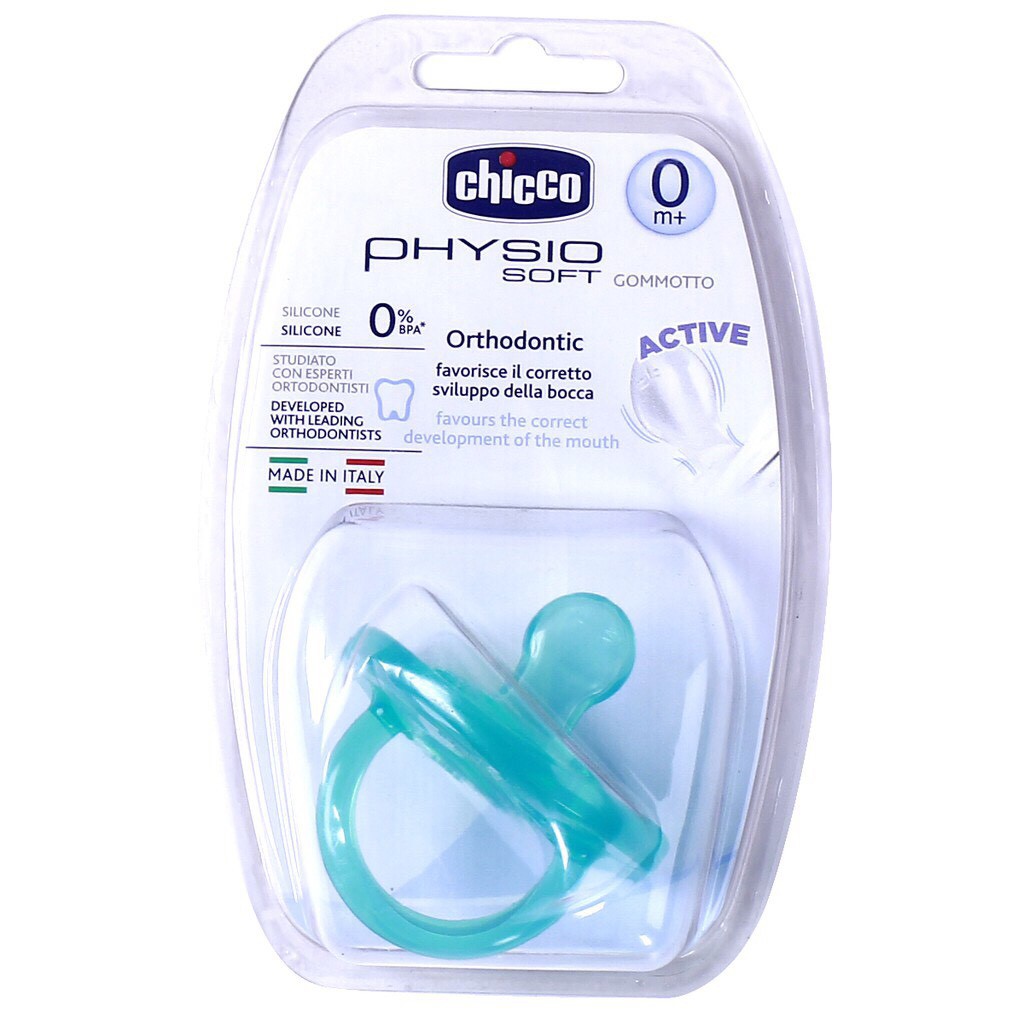 Ty ngậm Silicon Physio Soft 0M+ Chicco