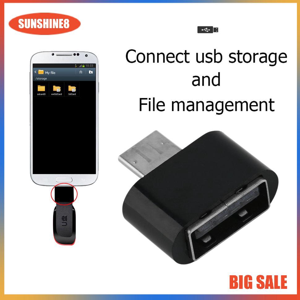 Bộ chuyển đổi kết nối Micro USB 5 Pin sang USB 2.0A OTG