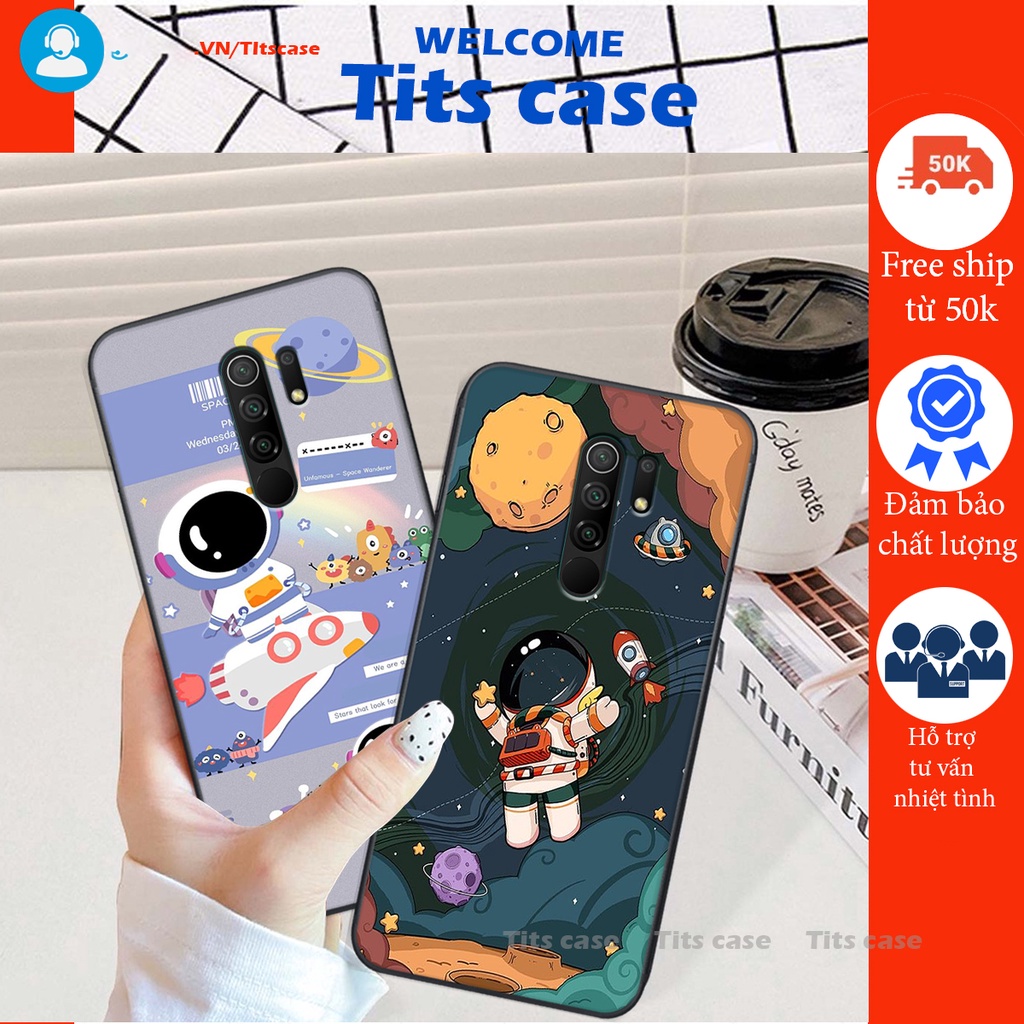 Ốp lưng Xiaomi REDMI 9 in hình bò sữa, gấu be@r, cute cực  ĐỈNH -  cực CHẤT-  cực COOL