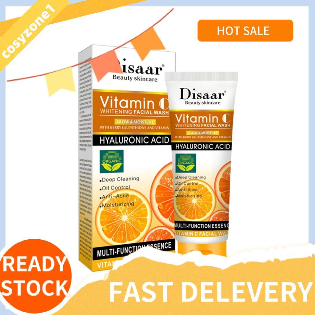 (Hàng Mới Về) Sữa Rửa Mặt Vitamin C Cosyzone1 Làm Sạch Sâu Kiểm Soát Dầu Và Dưỡng Ẩm Cho Da