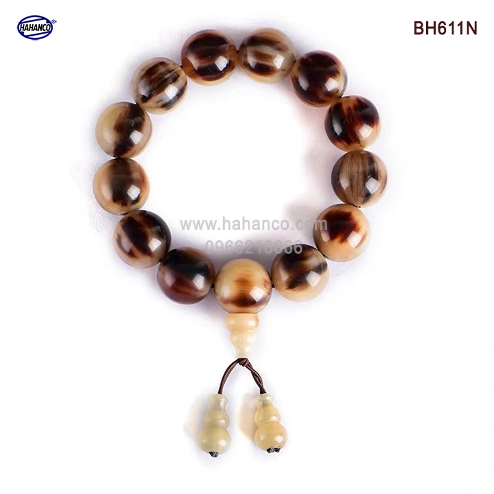Vòng Sừng Châu Phi Hồ Lô - Mang Đến May Mắn Cho Bạn (BH611N) HAHANCO