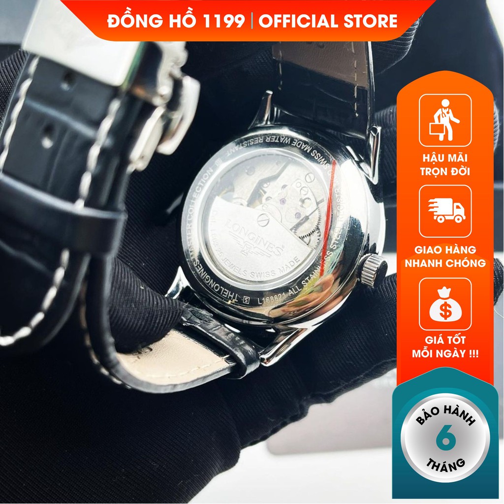 Đồng hồ cơ nam dây da tự động chống nước chống xước tốt chất liệu cao cấp bền bỉ bảo hành 6 tháng 2628B - 1199 Watches | BigBuy360 - bigbuy360.vn