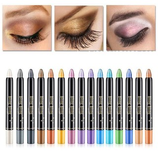 Bút chì kẻ mắt nhũ bắt sáng kháng nước 15 màu nhãn hiệu Bling Bling