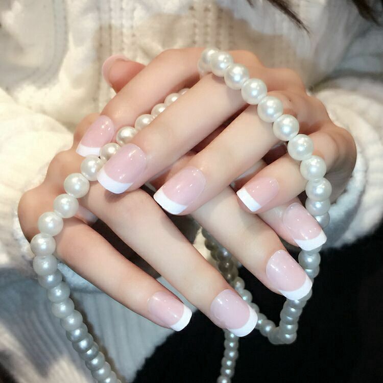 Set 24 móng giả kèm keo FOREVERLILY thiết kế hiện đại dễ thương