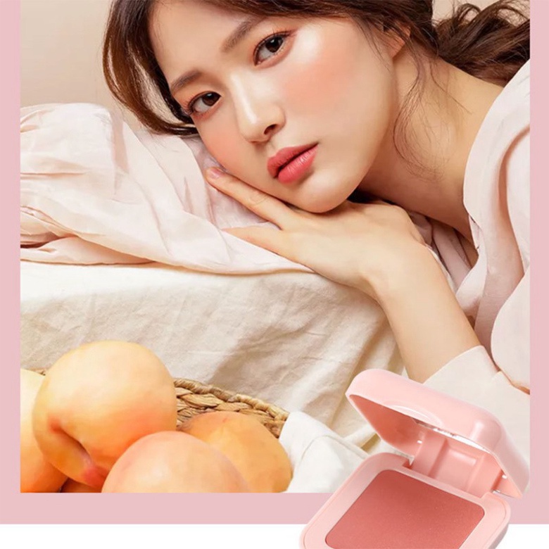 Phấn má hồng nội địa trung - Phấn má dạng kem đơn sắc Blusher Color Geometry NAVI