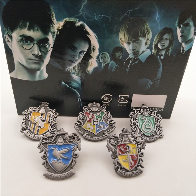 Trâm Cài Áo Logo Harry Potter 3 Màu