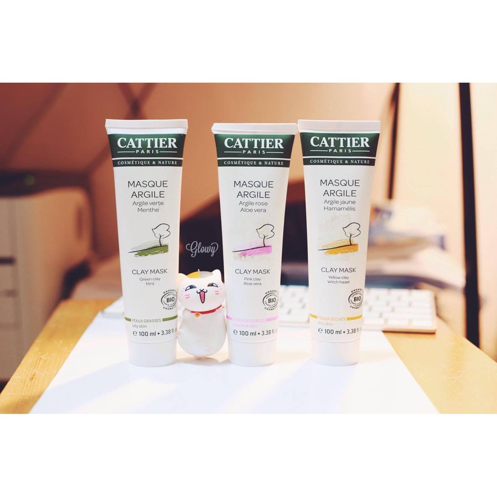 Mặt nạ đất sét Cattier Masque Argile