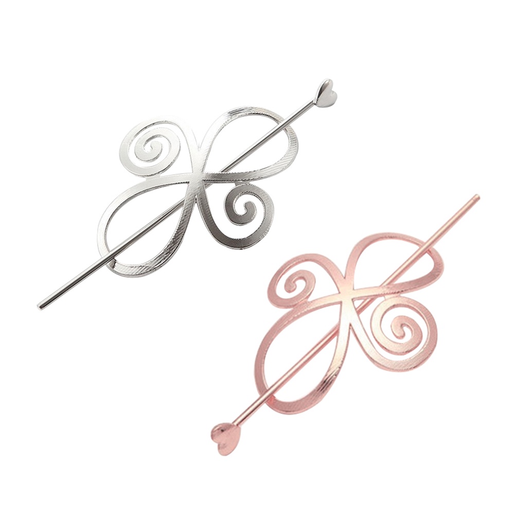 Kẹp tóc hình trái tim xinh xắn cho nữ