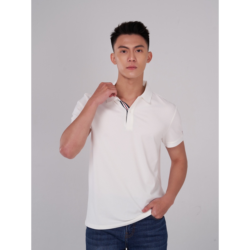 Áo Polo Nam Mắt Chim Melang Phối Nẹp YODY Siêu Thoáng Mát Thấm Hút Mồ Hôi Tốt APM5183