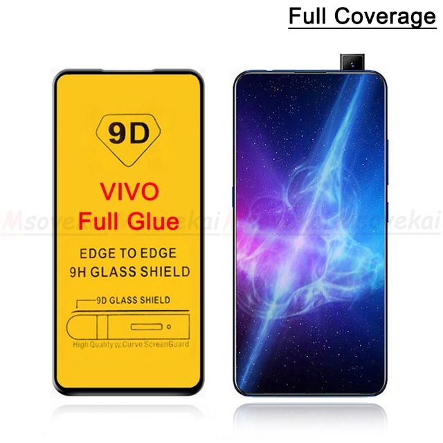 Kính cường lực bảo vệ toàn phần cho Vivo Y11 Y12 Y15 Y17 Y19 Y20 Y31 Y72 Y91 95 Y15 Y33 Y21