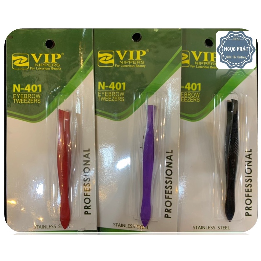 Nhíp nhổ lông mày, tóc bạc VIP N-401