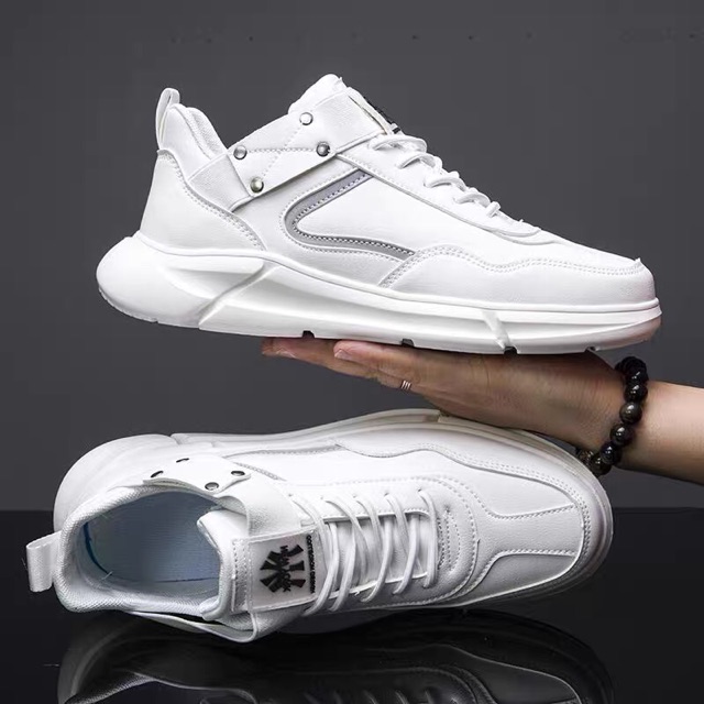 Giày nam ⚜️Bệu Store⚜️ Giày Sneaker Nam Da Thật Hàng Nhập Khẩu Phong Cách Hàn Quốc Năng Động Trẻ Trung | BigBuy360 - bigbuy360.vn