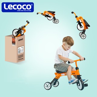 XE ĐẠP GẤP SIÊU NHẸ CHO BÉ LECOCO TINY CHILDREND TRICYCLE