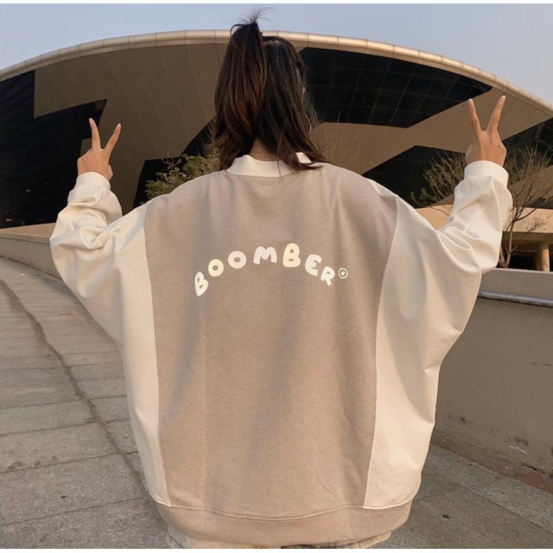 Áo khoác hoodie nỉ bông unisex Boomber 3 màu