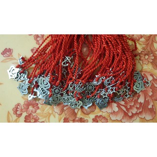 Sợi chỉ đỏ cavala may mắn + charm
