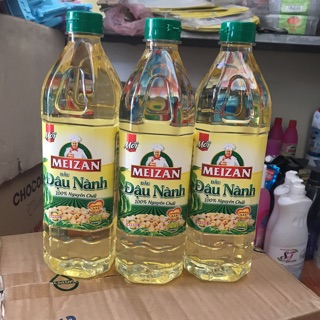 Dầu ăn meizan đậu nành 1l