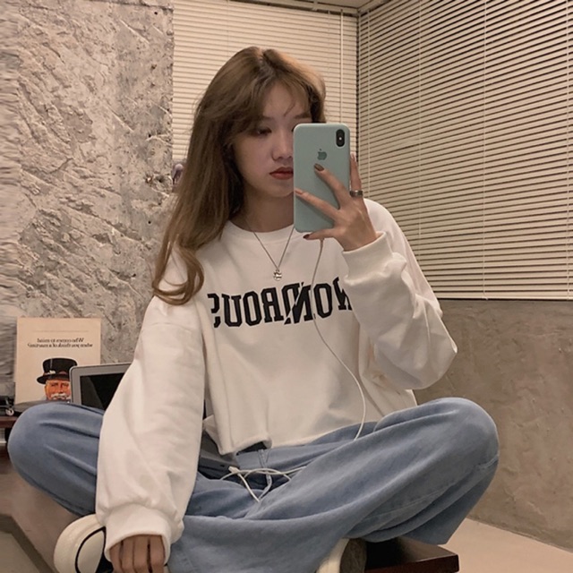 🌵 Áo croptop nỉ mỏng 🌵