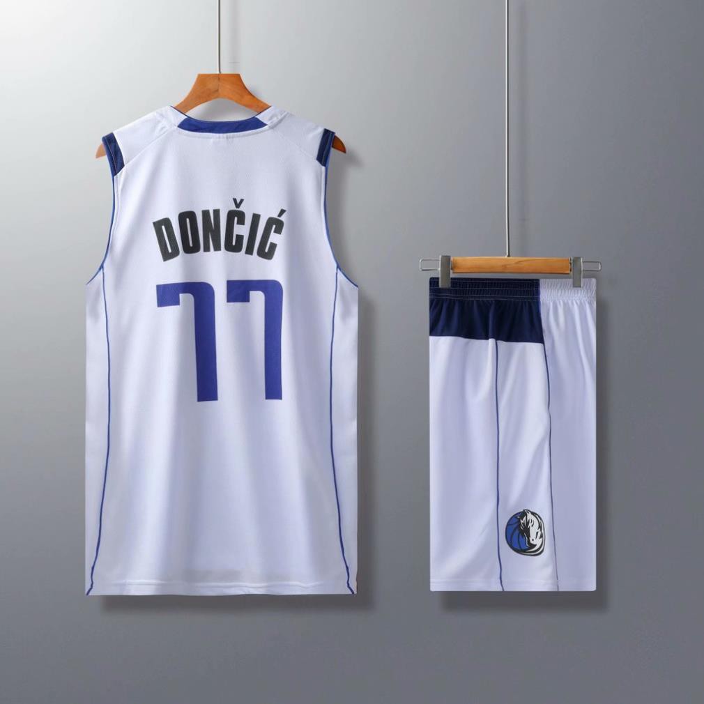 Bộ quần áo bóng rổ Dallas Mavericks - Bộ đồ bóng rổ NBA - Trang phục thi đấu bóng rổ - Bóng Rổ Chính Hãng ་