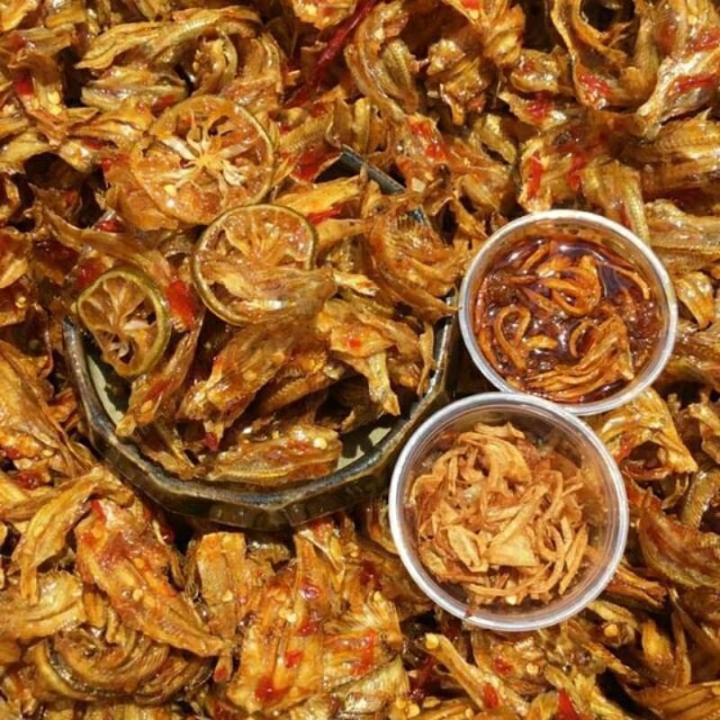 sale lỗ-100gr cá mai sốt chanh