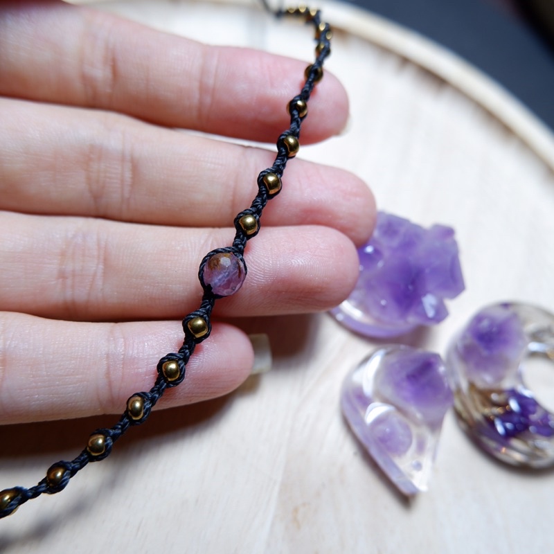 BLACK&LITTLE STONE : vòng tay handmade,thắt dây,thủ công phối pha lê, cườm