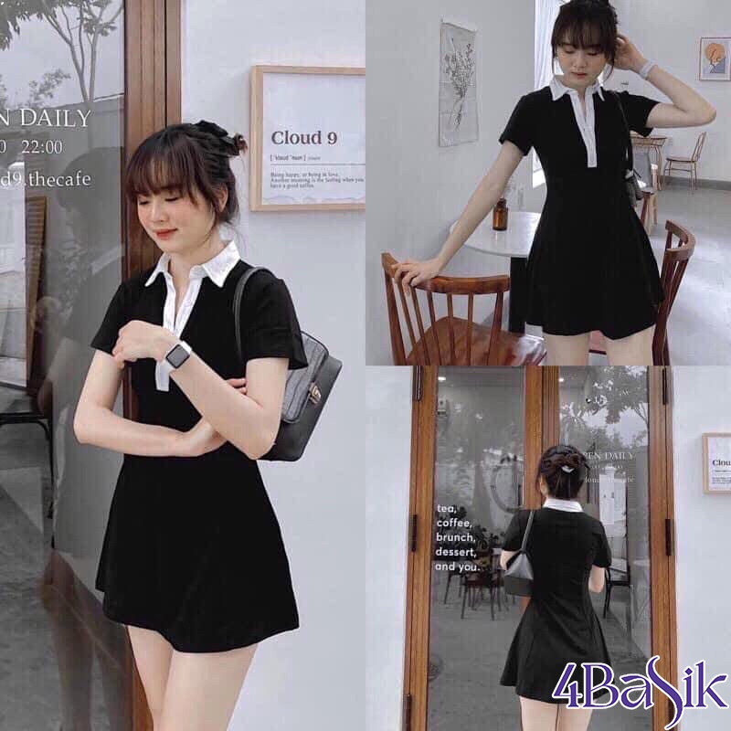 Váy polo chất thun tăm siêu hot - PL01