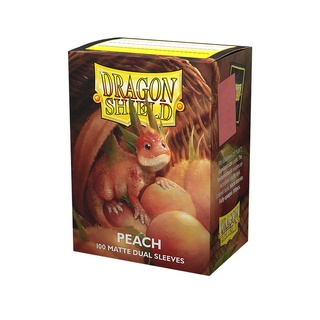 Phụ kiện card game Bọc bài:Peach - Matte Dual Sleeves - Standard Size 100pc