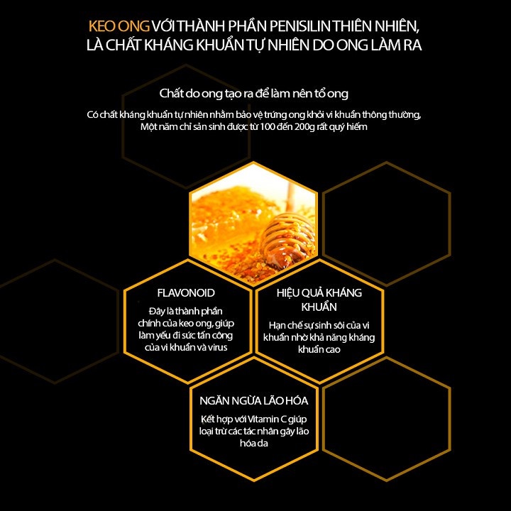 Combo 5 Mặt Nạ giấy sáp ong Jm Solution Honey Luminous Royal Propolis Mask (Mật Ong) 30ml x 5