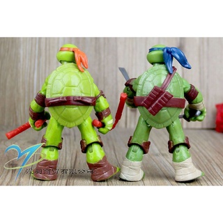 Set 4 Mô Hình Ninja Rùa 12cm