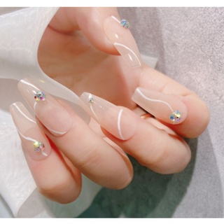 đá chân nhọn trang trí nail