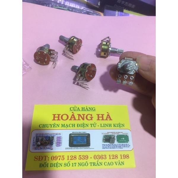 Chiết áp công tắc 500k
