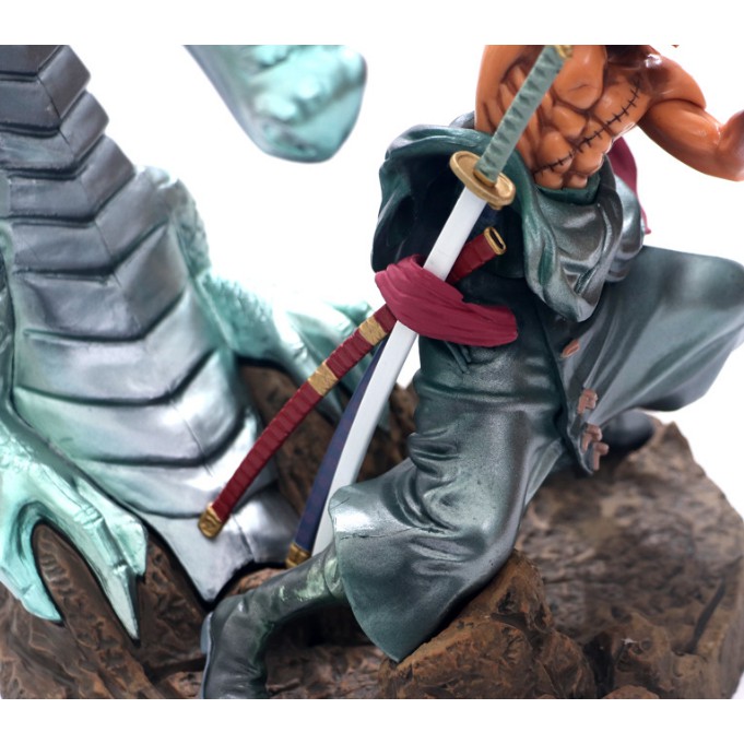 Mô hình Zoro One Piece rồng xanh cao 32 cm Zoro figure 32cm