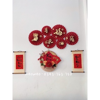 Set trang trí tết