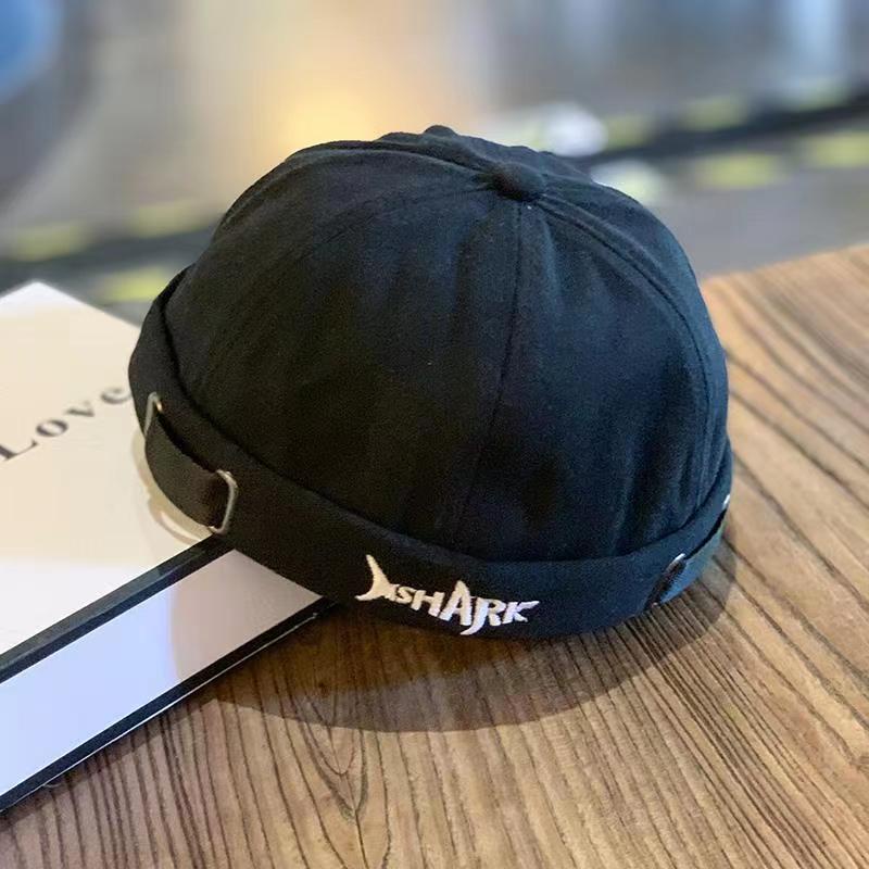 Nón lưỡi trai THE CAPAL không vành thêu chữ phong cách retro mũ beanie nữ