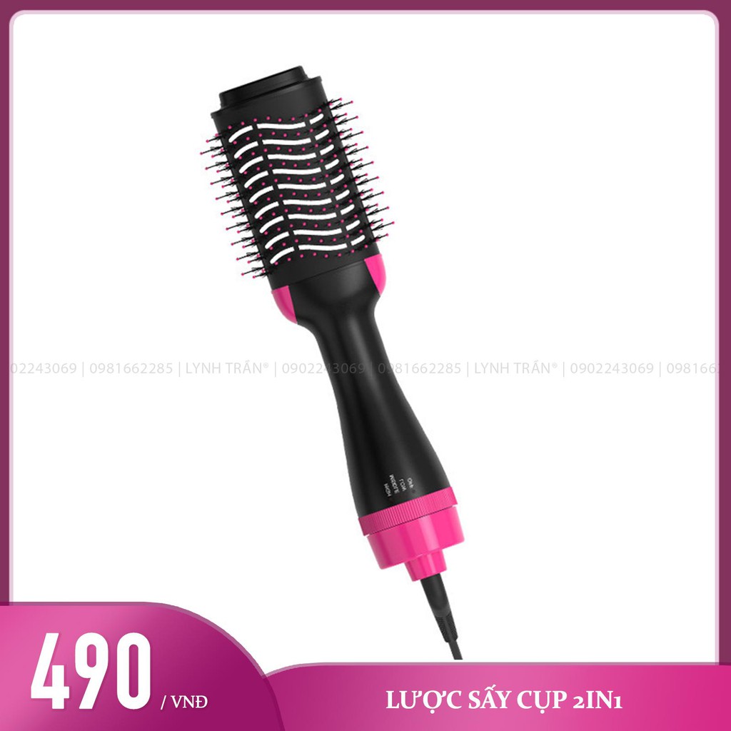 [Mã ICB1219 giảm 25% đơn 50K] Lược sấy cụp phồng tóc MK®