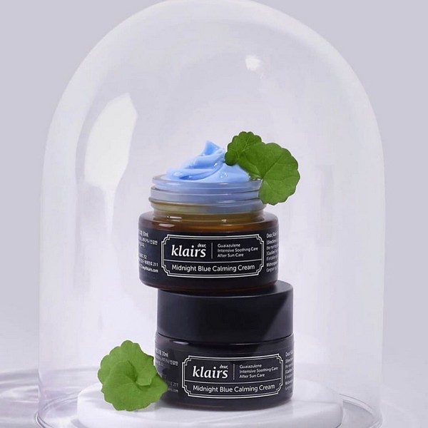 [Mã ICLN7097 giảm 50% tối đa 20k] Kem dưỡng làm dịu hồi phục da Klairs Midnight Blue Calming Cream