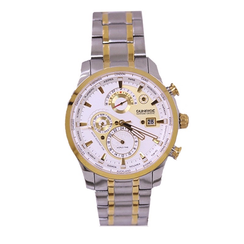 Đồng Hồ Nam Sunrise 1135SA-CRMSK-T ( 42mm )