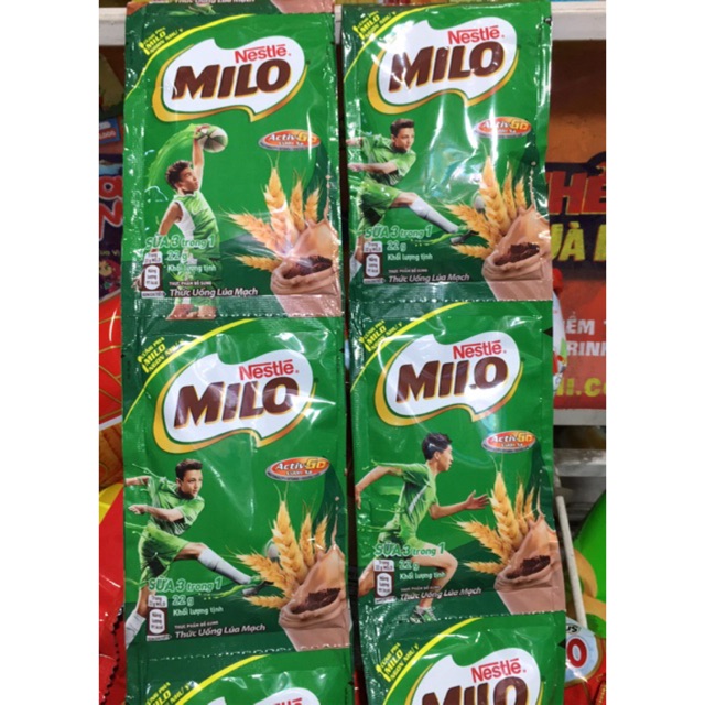 Thức Uống Lúa Mạch Milo Dây 10 Gói x 22G